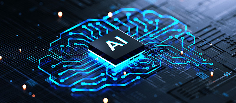 Artificial intelligence microchip circuit board