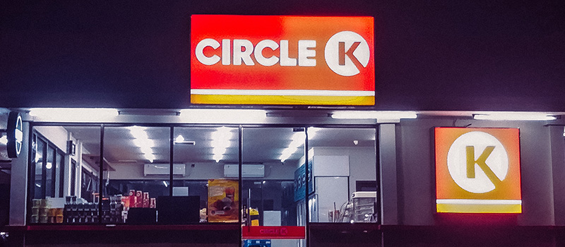 Circle K convenience store exterior