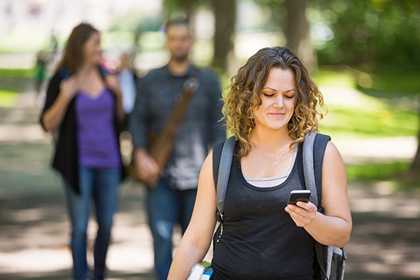 Safety alert tells staff not to text and walk