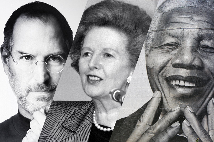 What do Steve Jobs, Margaret Thatcher and Nelson Mandela have in common