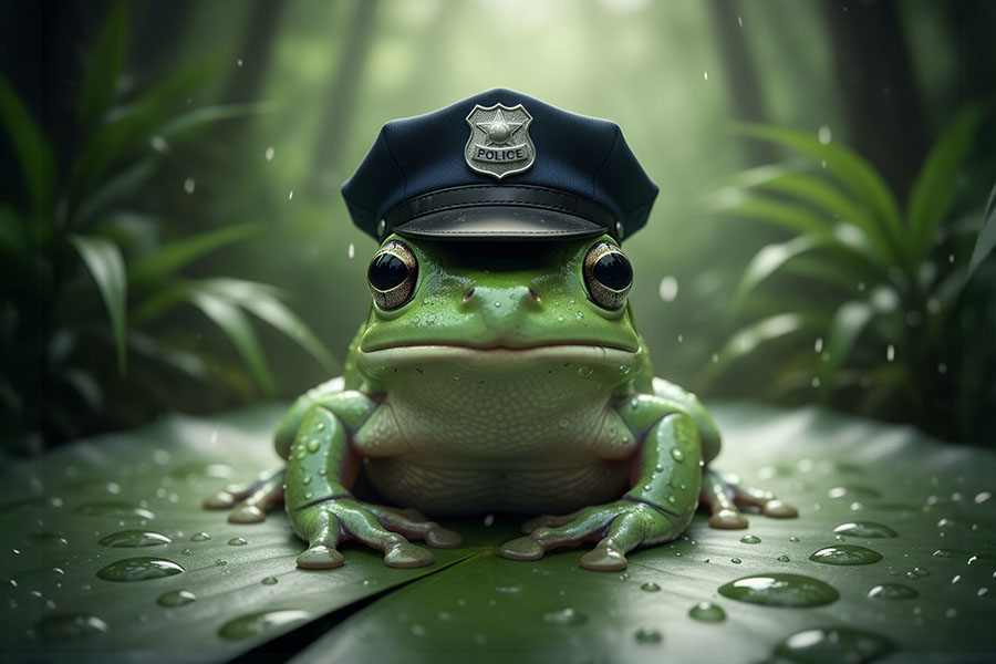 Police dept suffers bizarre reporting error after AI turns officer into frog