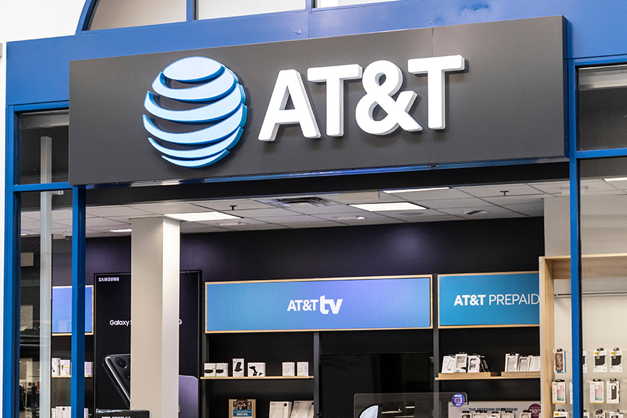 AT&T retail store front