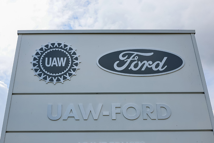 UAW union backs Ford worker over viral Trump protest