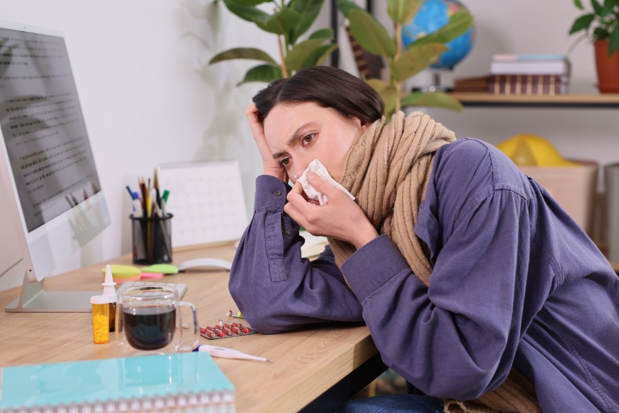 The £241bn issue of staff at their desks but too unwell to function