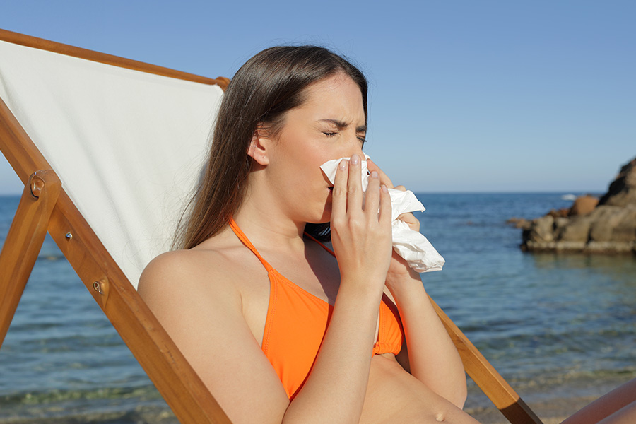 Do you get sick as soon as you go on holiday? You're not the only one