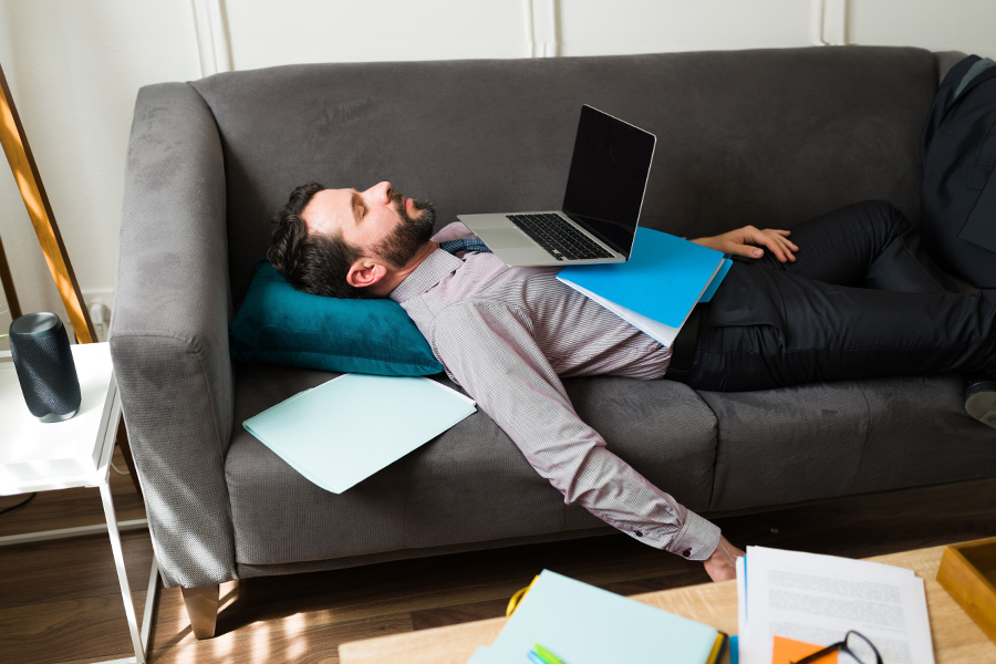 'Excessive workloads' leaving nearly half of UK workers 'exhausted' at the end of their workday