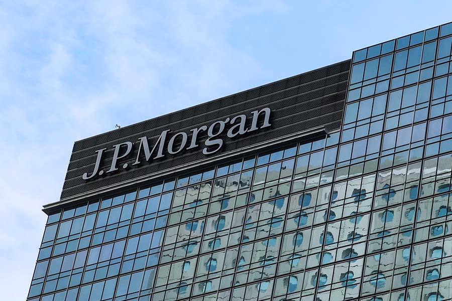 J.P. Morgan office building exterior
