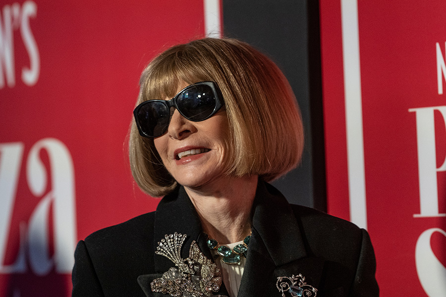 Anna Wintour at red carpet event