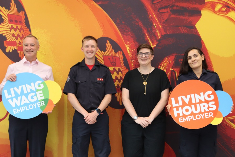London Fire Brigade becomes 300th Living Hours employer in UK