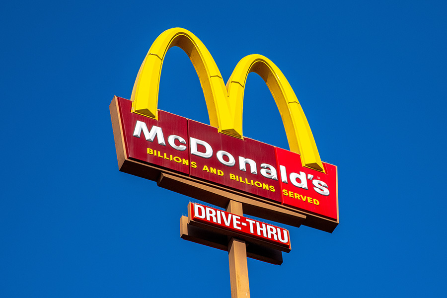 McDonald's CEO delivers 'tough love' message on career ownership McDonald's golden arches restaurant sign