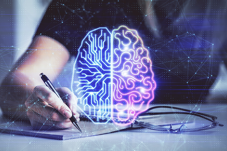 Artificial intelligence and human brain