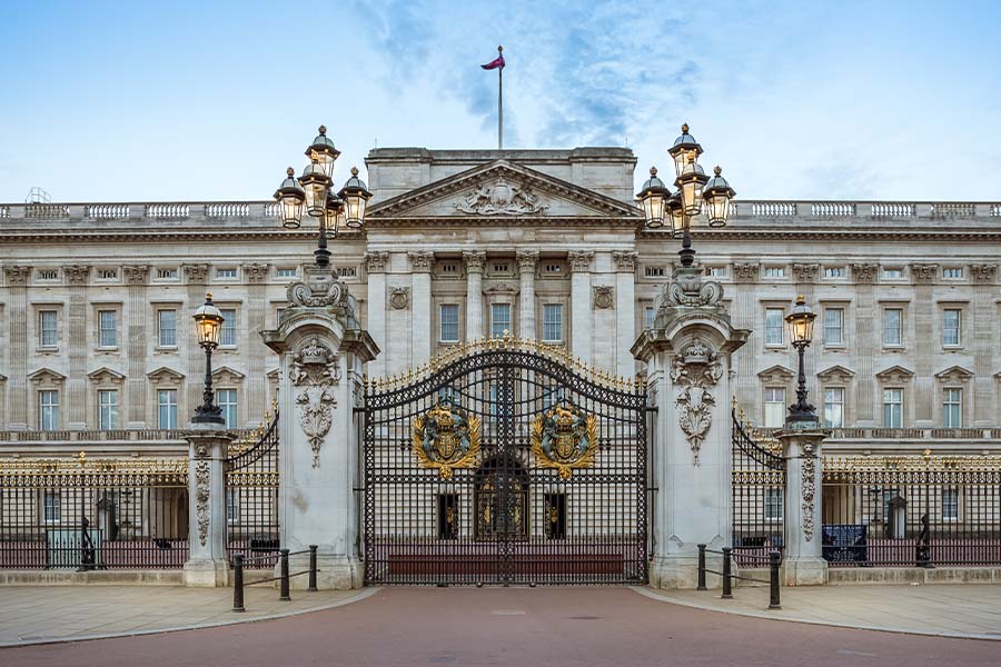 The HR, DEI and people leaders recognised this year Buckingham Palace front exterior view