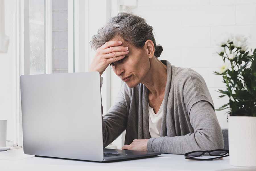 Third of 55+ workers taking time off with poor mental health