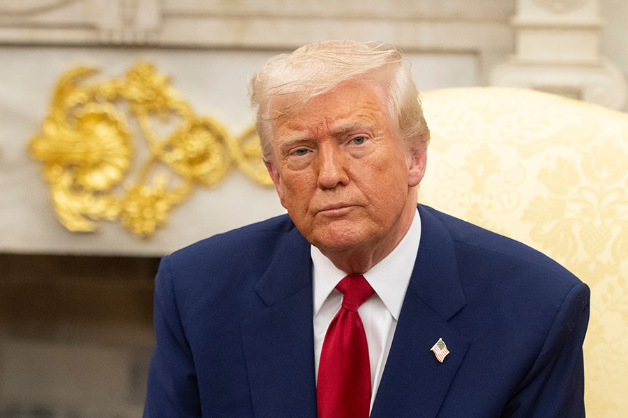 Trump brushes off 317,000 federal job cuts with one word critique