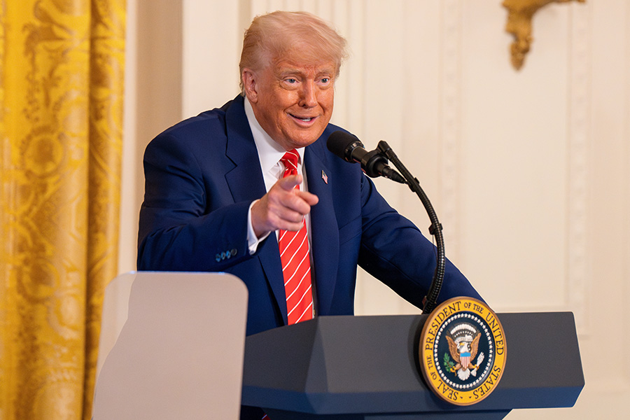 Trump attacks bargaining rights for 400K federal employees
