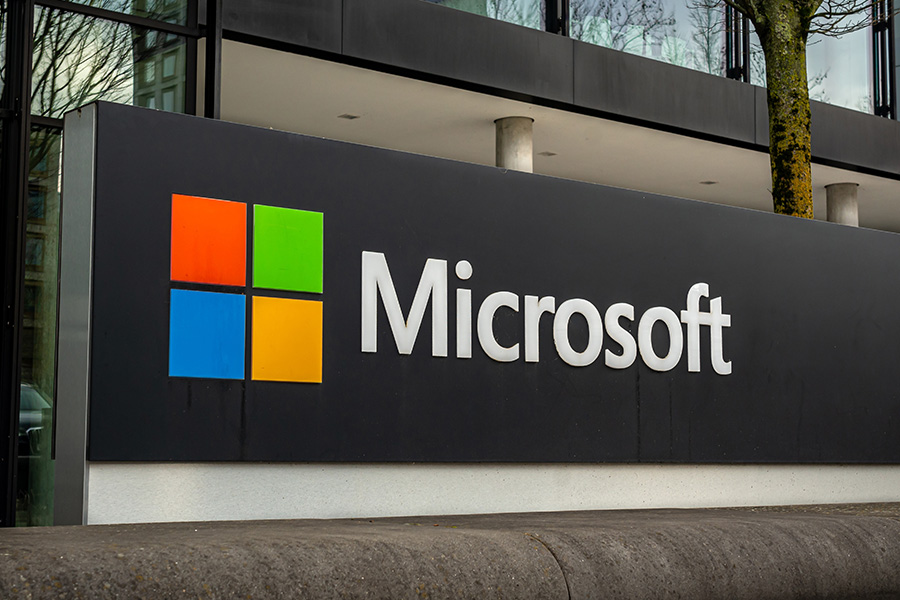 Will more employers run voluntary retirement programs à la Microsoft? Microsoft office building exterior sign