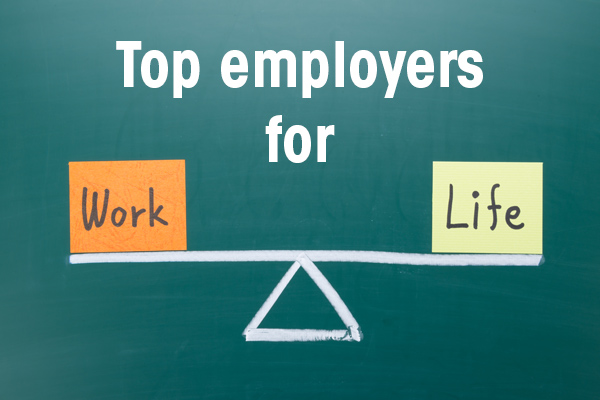 Top 20 companies for work-life balance revealed