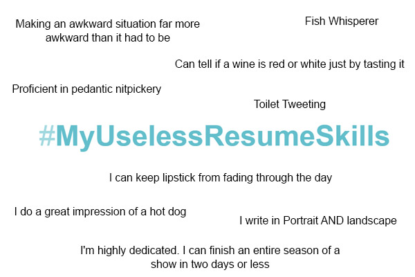 Twitter users reveal their worst CV skills