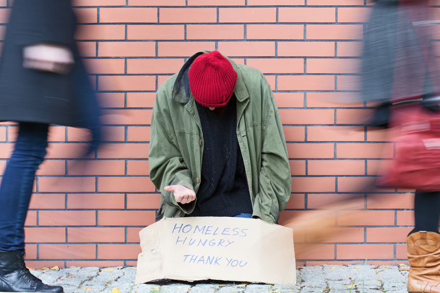 Direct Line employee allegedly 'soaked homeless people with water'