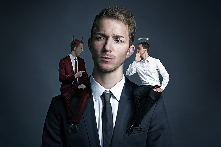 When to listen, and when to block out your self doubt