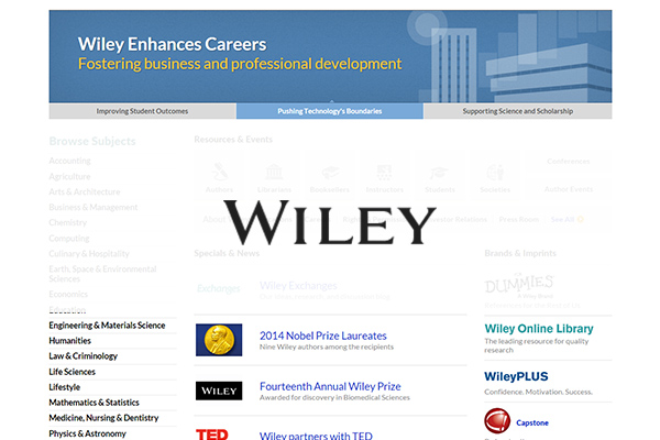 John Wiley & Sons find Director of C&B internally