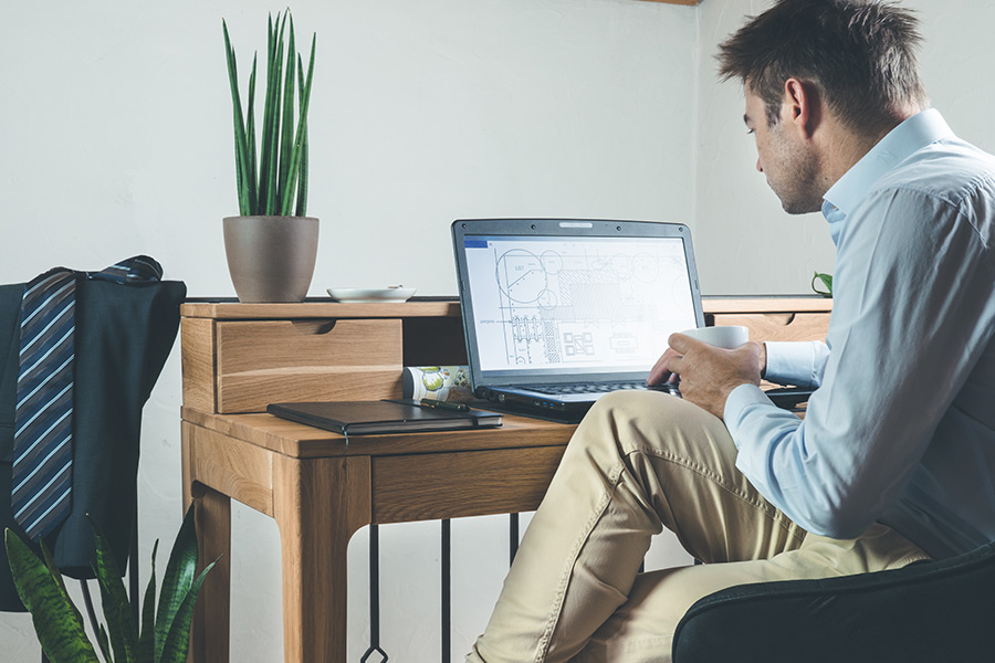 Remote working sees staff put in TWO extra hours per day