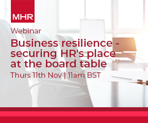 Business resilience - securing HR's place at the board table Business resilience - securing HR's place at the board table